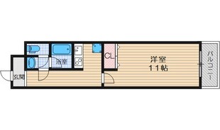 グランコート南摂津の物件間取画像